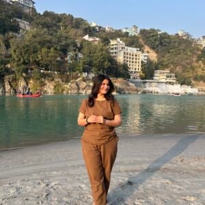 women’s prathvi khadi cotton co ord set | breathable natural cotton brown top & bottom set for women
